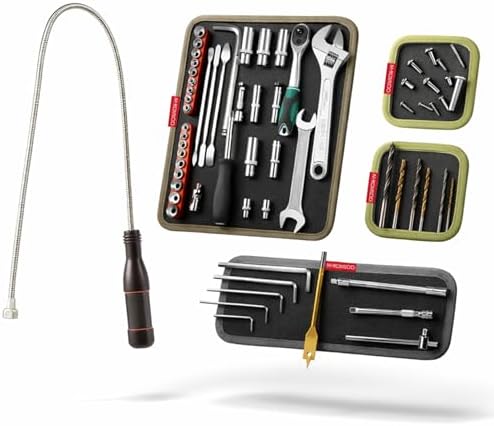 5-Pack Magnetic Tool Mat for Mechanics, Flexible Screw Holder by Unknown