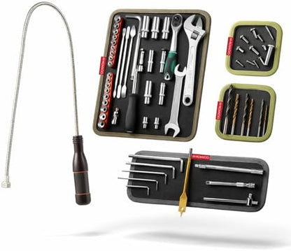 5-Pack Magnetic Tool Mat for Mechanics, Flexible Screw Holder by Unknown