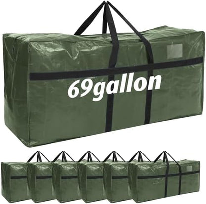 Windyun 6 Pack 69 Gallon Extra Large Moving Bags XXL Heavy Duty Storage Bag by Windyun