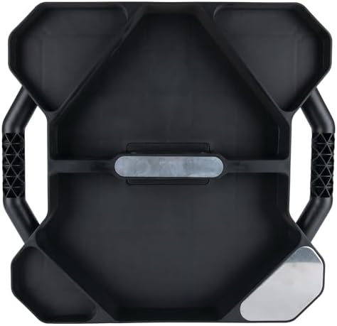 Performance Tool W85032 Tool Creeper Rolling Caddy Tray with 5 Sections for for Mechanic Garage and Workshop Organization, Black, 17.13x15.75x4.75-Inches - Image 3