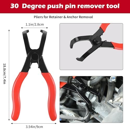 TOOLEAGUE 9Pcs Fuel Line Disconnect Pliers Set with Storage Case - Image 6