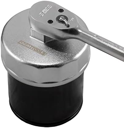 OEMTOOLS 87136 88.8MM 15 Flute Oil Filter Cap Wrench, Filter Puller for Hyundia and Kia Vehicles, 3/8 Inch Ratchet, 27MM socket, or 1/16 Inch Socket - Image 6