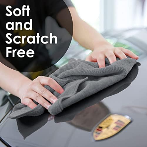Avalon Towels Microfiber Cleaning Cloths (Value Pack of 36) - Size 16 x 16 Inches, Highly Absorbent Cleaning Rags, Lint Free, Reusable and Washable, Microfiber Towels for Cars - Image 4
