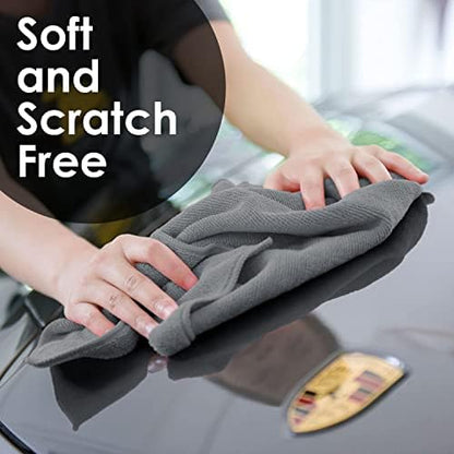 Avalon Towels Microfiber Cleaning Cloths (Value Pack of 36) - Size 16 x 16 Inches, Highly Absorbent Cleaning Rags, Lint Free, Reusable and Washable, Microfiber Towels for Cars - Image 4