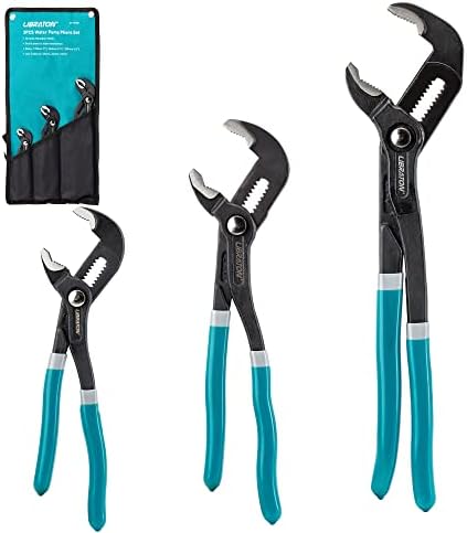 LIBRATON Water Pump Pliers, Groove Joint Pliers Set, Plumbing Pliers by LIBRATONTools