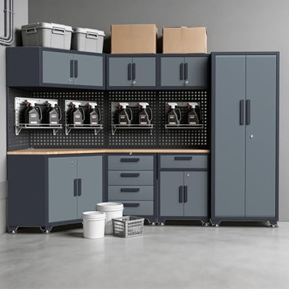 16PCS Garage Storage Cabinet System - Image 2
