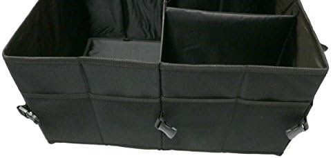 2 Pack Water Resistant Nylon Foldable Trunk Organizer Universal for Cars Trucks SUVs - Image 5