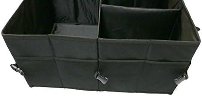 2 Pack Water Resistant Nylon Foldable Trunk Organizer Universal for Cars Trucks SUVs - Image 5
