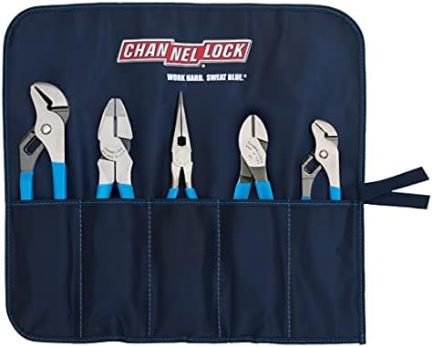 Channellock Tool Roll-5 Professional Tool Set with Tool Roll, 5-Piece - Image 2