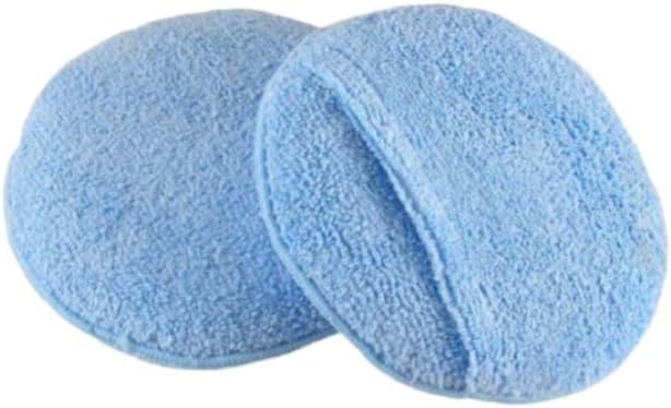 Leather CPR Microfiber Applicator Sponge, Round Lint-Free Pad - Image 2
