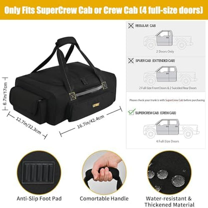 LEFOR·Z Under Seat Storage Bag Fits for SuperCrew Cab(Full Size Trucks) - Image 2