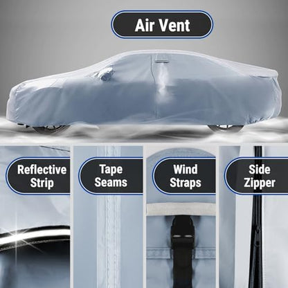 iCarCover Car Cover All Weather for 2000-2005 Celica Without Spoiler - Image 5