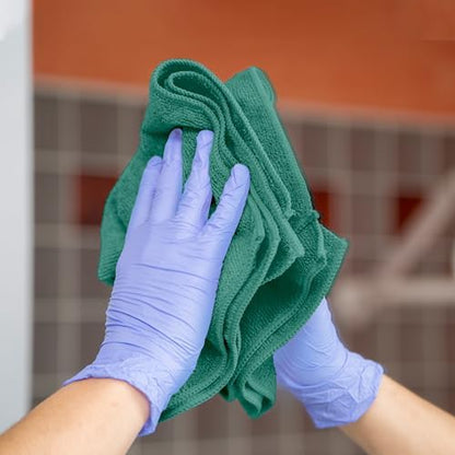 Microfiber Cleaning Cloths (Value Pack of 36) Size 16" x 16" Large, Highly Absorbent Cleaning Rags, Lint Free Towels, Reusable and Washable, Microfiber Towels for Cars - Image 5