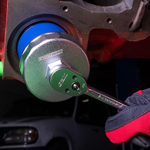 OEMTOOLS 87136 88.8MM 15 Flute Oil Filter Cap Wrench, Filter Puller for Hyundia and Kia Vehicles, 3/8 Inch Ratchet, 27MM socket, or 1/16 Inch Socket - Image 7