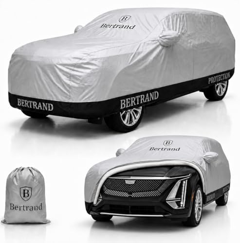 BERTRAND Outdoor SUV Car Cover Waterproof All Weather, to 210 in (S3) - Image 2