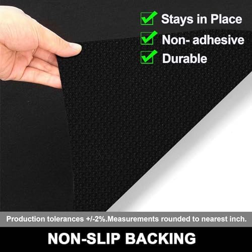 AiBOB Oil Spill Mat, 72" x 96" Waterproof Backing/Absorbent Top Garage Mat - Image 3
