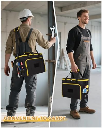 Marscamd 2 Layers Tool Bag with 3 Clear Window Removable Cases - Image 5