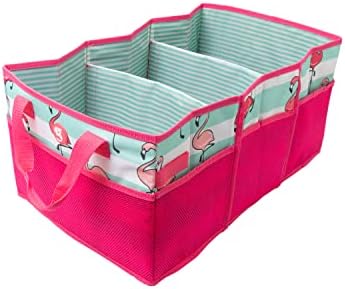 geckobrands Folding Trunk Tote – Collapsible Car Organizer with Removable Dividers by geckobrands