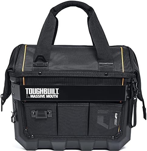 ToughBuilt ClipTech - 16" Massive Mouth Tool Bag, HardBody, TB-CT-62-16A - Image 5