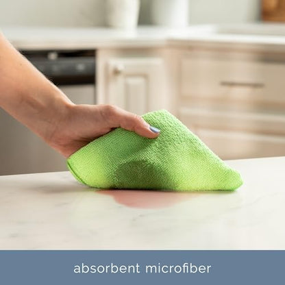 S&T INC. Microfiber Cleaning Cloth, 12 Pack, 11.5" x 11.5" - Image 2