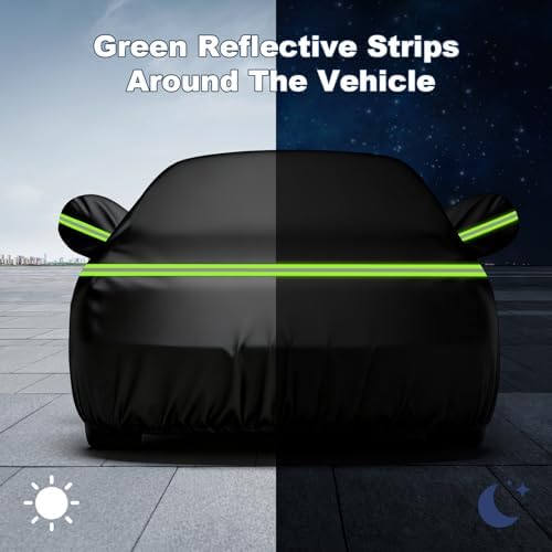 QUNSUNUS Car Cover for MG MGB Roadster/GT 1962-1981 with Cotton Lining - Image 7