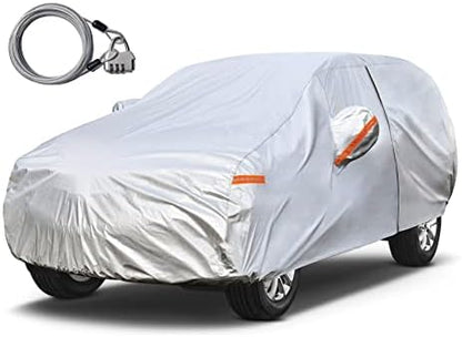 Kayme Car Cover Waterproof All Weather Fit SUV (180 to 190 Inch) H5 by kayme
