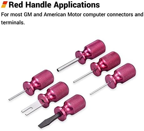 EWK 12 Pcs Universal Automotive Wire Electrical Terminal Removal Tool Kit, Depinning Tools for Electrical Connectors & Wire Terminals, Ideal for Mechanics and DIYers - Image 5