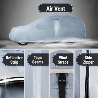 iCarCover 18-Layer SUV Car Cover All Weather Waterproof Automobile - Image 5