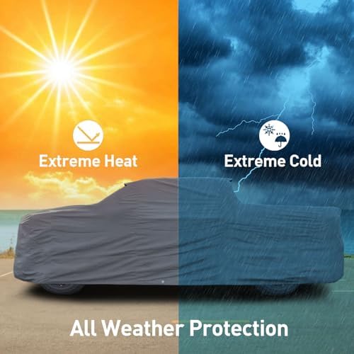 Ultimum Series Truck Car Cover for 1960-1966 C10 Panel Pickup All Weather Protection Dust, Sun, Snow, Rain Protection Indoor Outdoor - Image 2