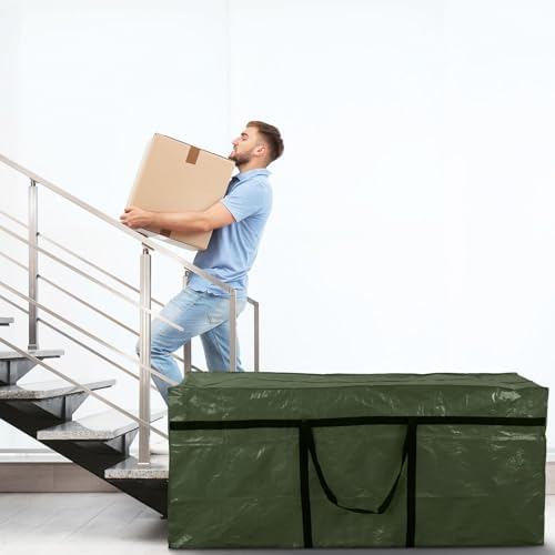 Windyun 4 Pcs 177 Gallon Extra Large Moving Bags XXL Heavy Duty Storage Bag - Image 5