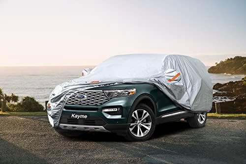 Kayme SUV Car Cover Waterproof All Weather (191 to 200 Inch) - Image 7