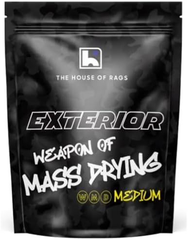 Thor The Weapon of Mass Drying (W.M.D) Premium Microfiber Drying Towel – Super Absorbent Dual-Pile Auto Detail Towel (Medium 20" x 24") Korean 1200 GSM Streak-Free Drying for Automobiles - 2 Pack - Image 2