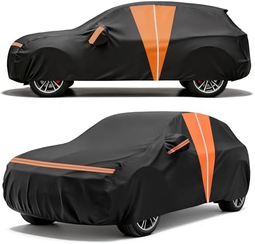 10-Layer SUV Car Cover Waterproof All Weather with Soft Cotton by Unknown