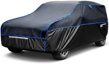 JOYTUTUS Hail Protector Car Cover for SUV (182-191 in), Thick EVA Padded Anti-Hail Cover, Waterproof All Weather Hail Protection Car Cover by JoyTutus