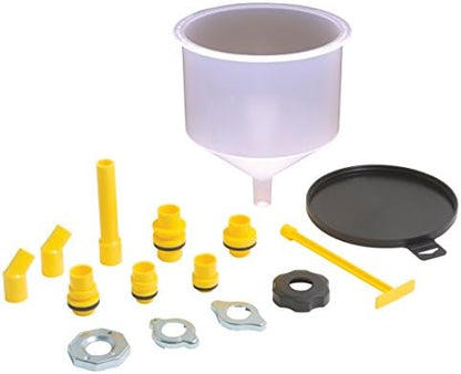 Lisle 24680 Spill-Free Funnel, Standard Adapters, 11 x 7 x 7 inches by Lisle