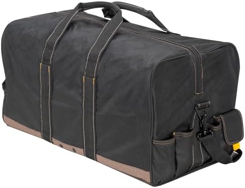 CLC Custom Leathercraft 1111 24 in. All Purpose Construction Gear Bag with 7 Outside Pockets - Image 2