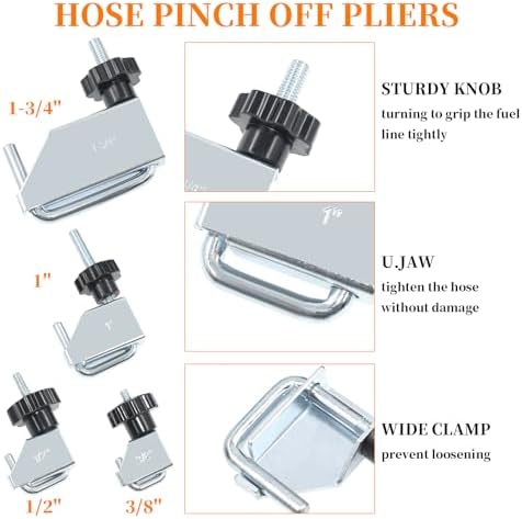 16 Pcs Hose Clamp Pliers Set, Hose Clamp Removal and Installation Tool - Image 5