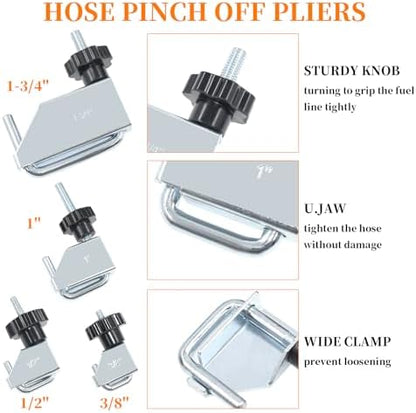 16 Pcs Hose Clamp Pliers Set, Hose Clamp Removal and Installation Tool - Image 5
