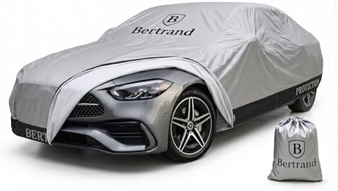BERTRAND Outdoor Car Cover Waterproof All Weather, Sedan to 188 in (A2) by Unknown