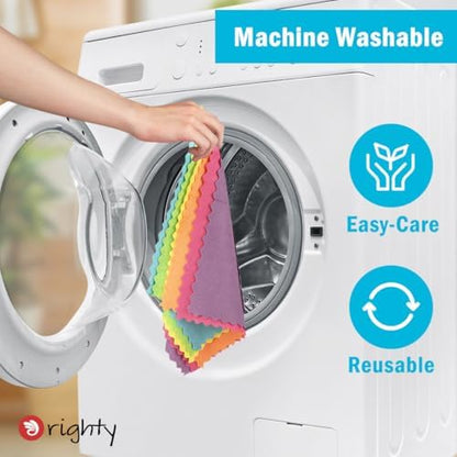 Orighty Microfiber Cleaning Cloth 10 Pack, Cleaning Rags 12x11 inch - Image 7