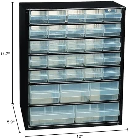 Raaco Steel Storage Cabinet, Standard 30-Drawer (C9-30) - Nuts & Bolts - Image 2