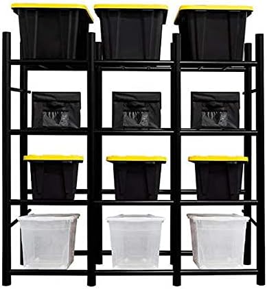 Bin Warehouse DFAE2MBW0431-HD Heavy Duty 12 Tote Rack - Image 4