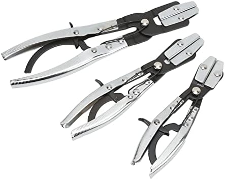 Hose Clamps Pliers Kit, Saving Coolant Hose Pinch Off Pliers Carbon Steel Rustproof 3Pcs/Set for Brake Gas Fuel Lines by Unknown