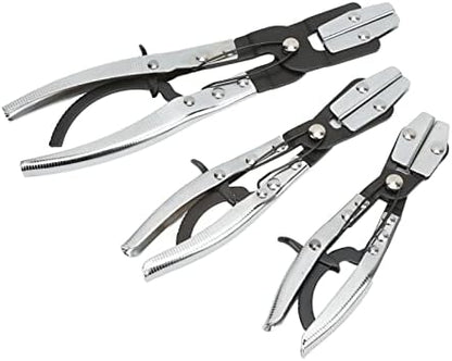 Hose Clamps Pliers Kit, Saving Coolant Hose Pinch Off Pliers Carbon Steel Rustproof 3Pcs/Set for Brake Gas Fuel Lines by Unknown