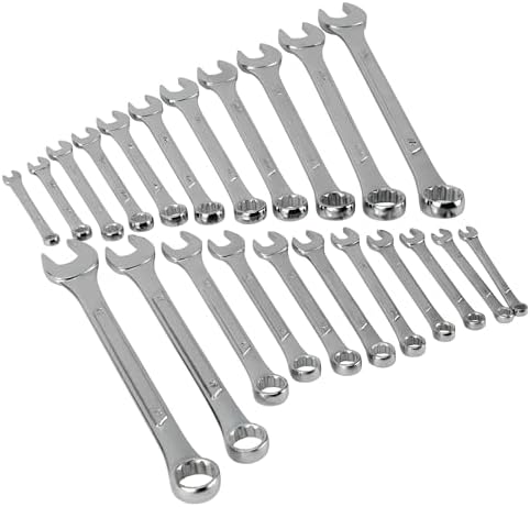 Performance Tool W1084 22-Piece SAE/Metric Combination Wrench Set by PerformanceTool