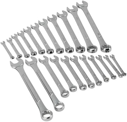 Performance Tool W1084 22-Piece SAE/Metric Combination Wrench Set by PerformanceTool