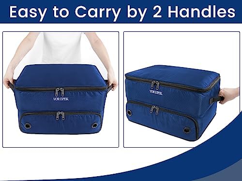 YOREPEK Golf Gifts for Men, 2 Layer Golf Trunk Organizer for 2 Pair Shoes - Image 7