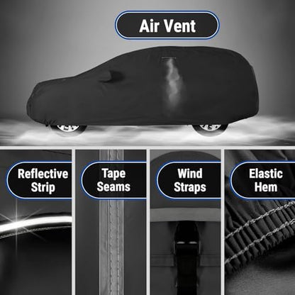 iCarCover SUV Car Cover Waterproof All Weather for 1997-2026 Expedition - Image 5