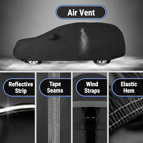 iCarCover SUV Car Cover Waterproof All Weather for2020-2024 MG HS - Image 5