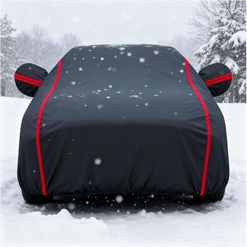 Waterproof Car Cover for MG HS 2024 2023, Full Car Covers with Door Zipper Outdoor Large Auto Cover Scratchproof Snow Rain UV Dust Resistant by Unknown